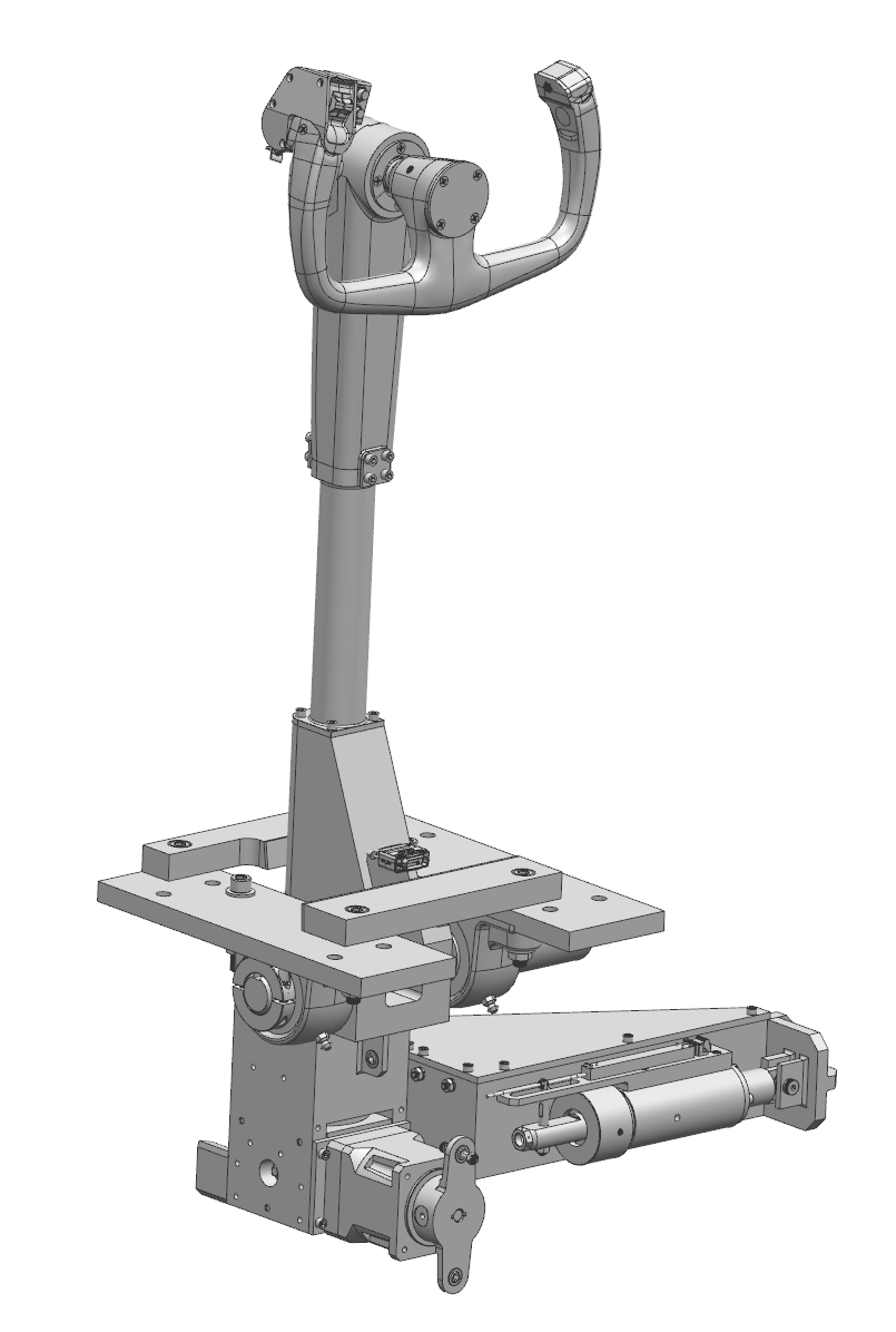 C-130H Pilot Yoke Column with Handle
