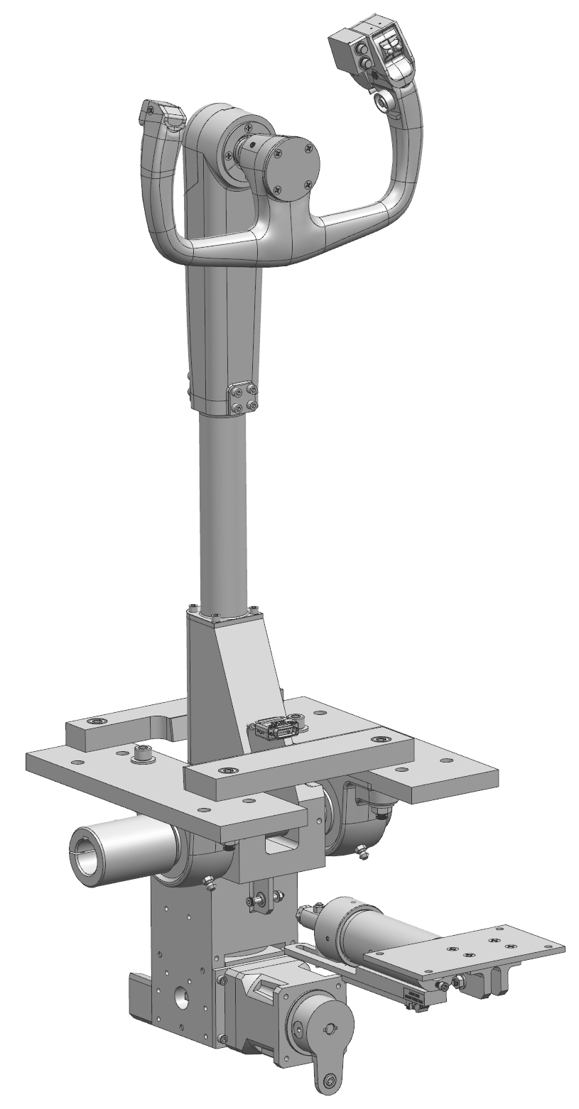 C-130H Copilot Yoke Column with Handle