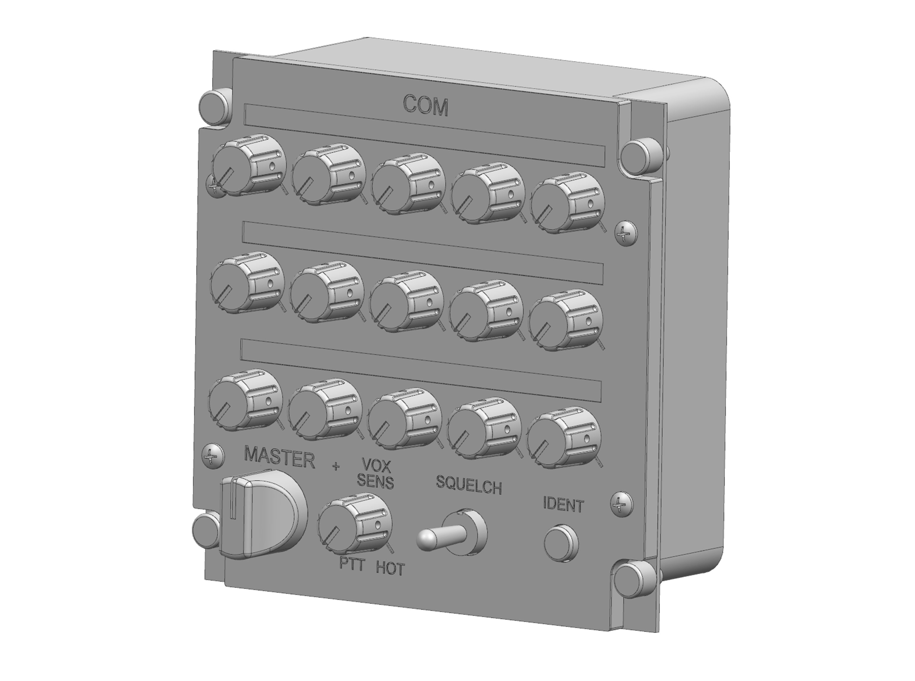 AH-64 Communications Panel