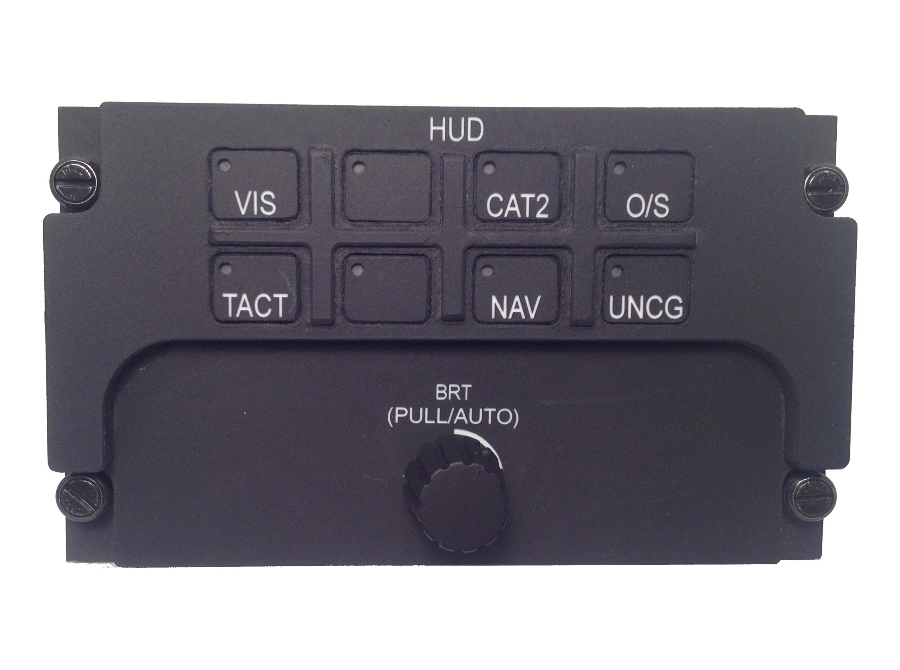 C-130J Simulated Overhead HUD Panel