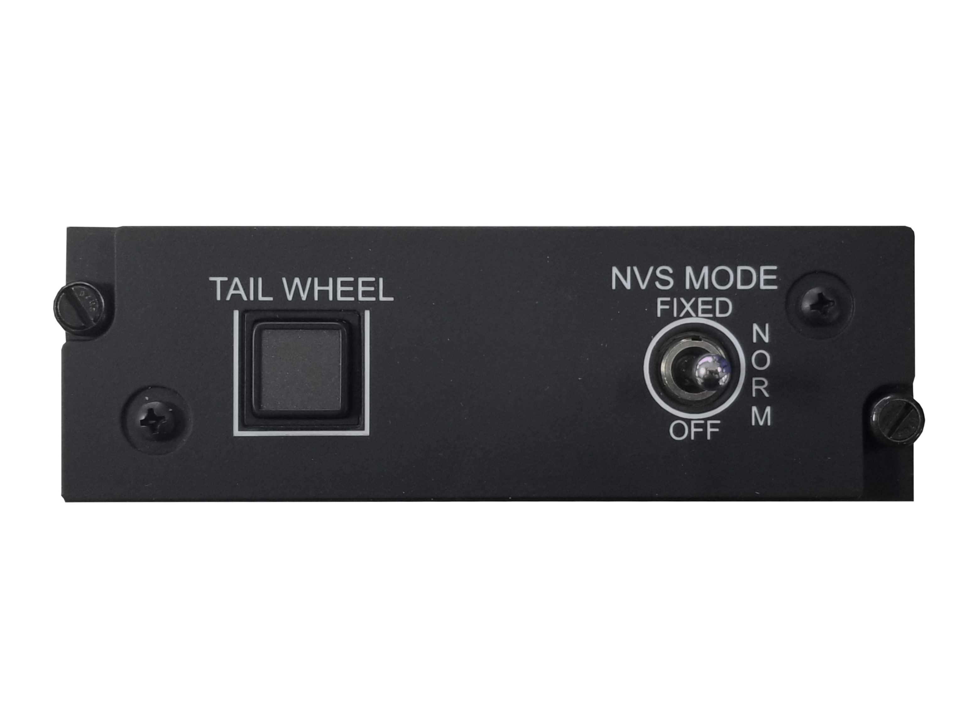 AH-64 Tail Wheel Lock/NVS Mode Panel