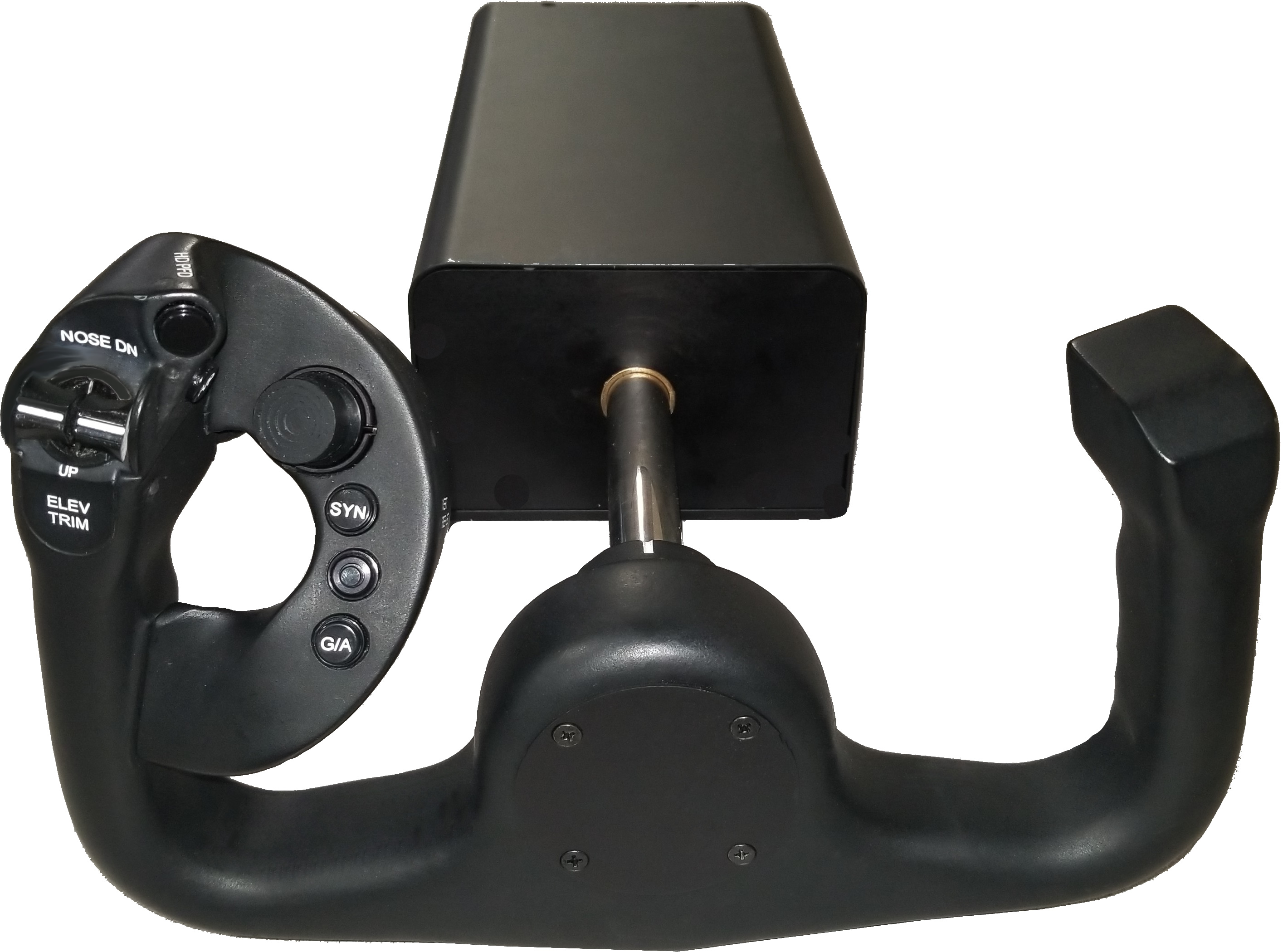 C-130J Co-Pilot Yoke Mechanism and Handle - USB/Ethernet - Desktop